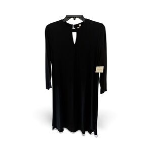 Madison Black Keyhole Dress